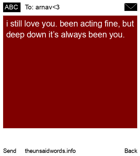 unsent message to arnav<3