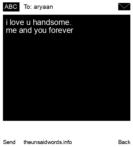 unsent message to aryaan