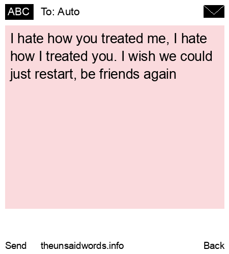 unsent message to Auto