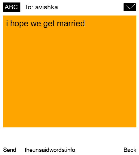 unsent message to avishka