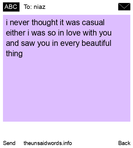 unsent message to niaz