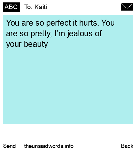 unsent message to Kaiti