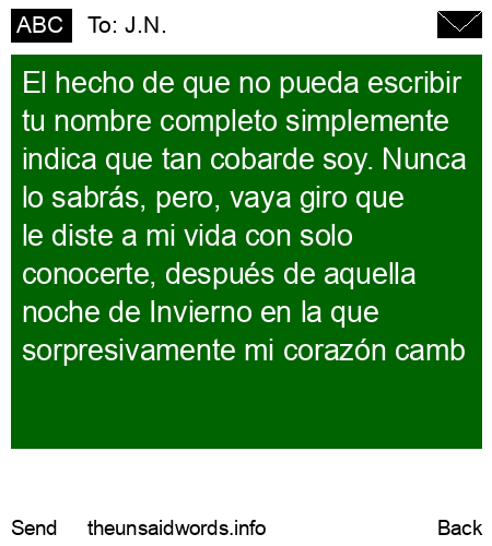 unsent message to J.N.