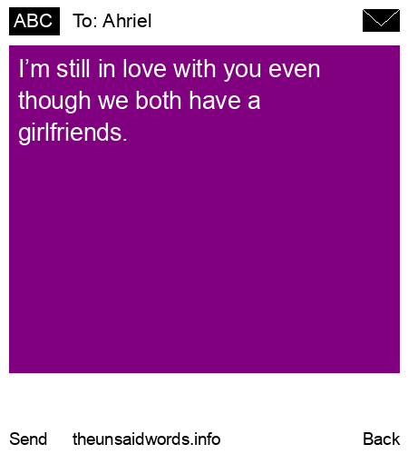 unsent message to Ahriel