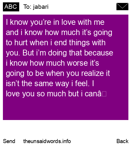 unsent message to jabari