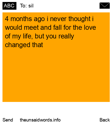 unsent message to sil
