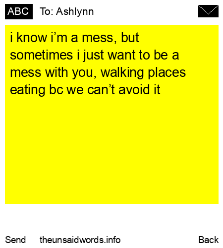 unsent message to Ashlynn