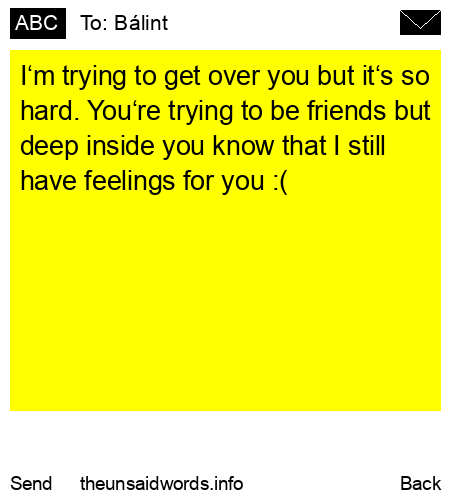 unsent message to Bálint