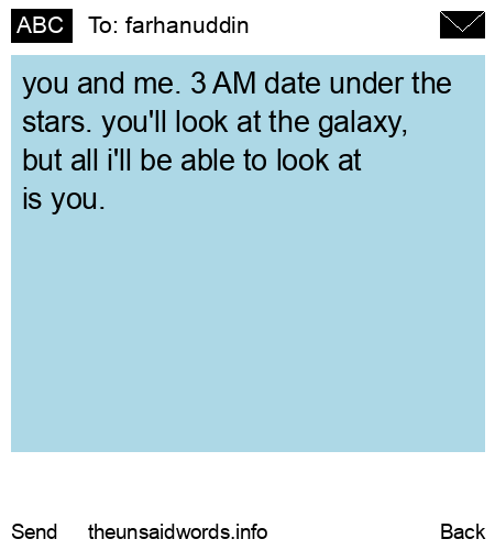 unsent message to farhanuddin