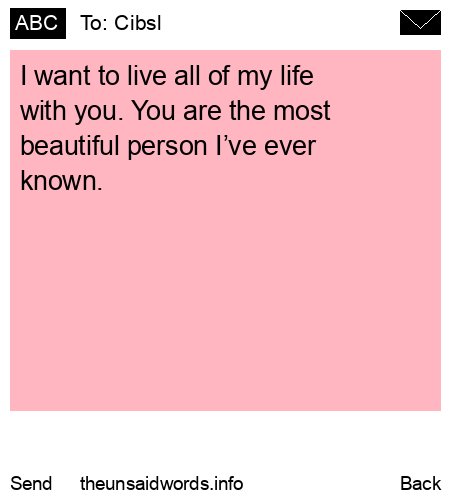 unsent message to Cibsl