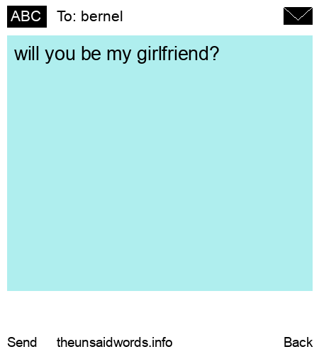 unsent message to bernel