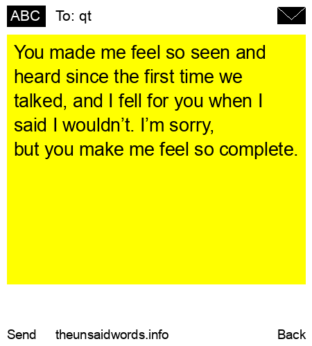 unsent message to qt