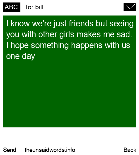 unsent message to bill