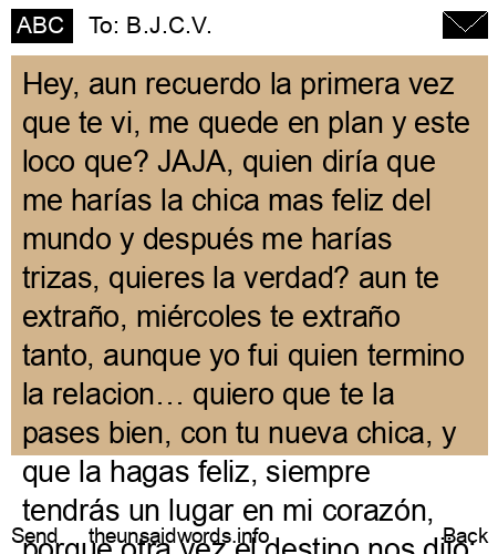 unsent message to B.J.C.V.