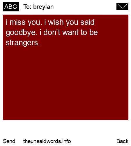 unsent message to breylan