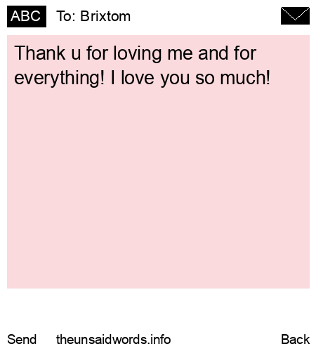unsent message to Brixtom 