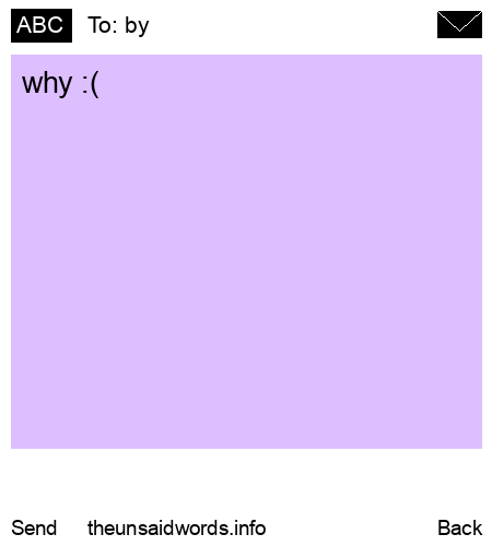 unsent message to by