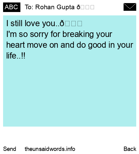 unsent message to Rohan Gupta 🌜
