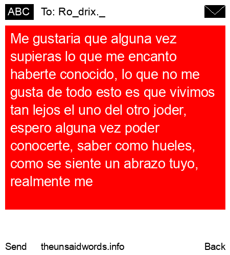 unsent message to Ro_drix._