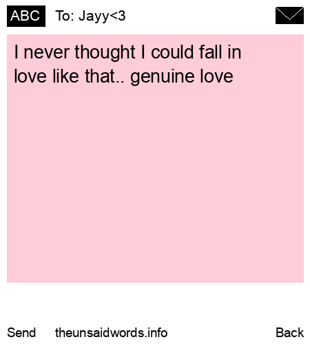 unsent message to Jayy<3 