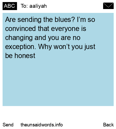 unsent message to aaliyah