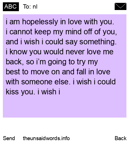 unsent message to nl