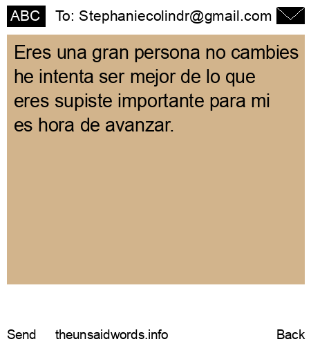 unsent message to Stephaniecolindr@gmail.com