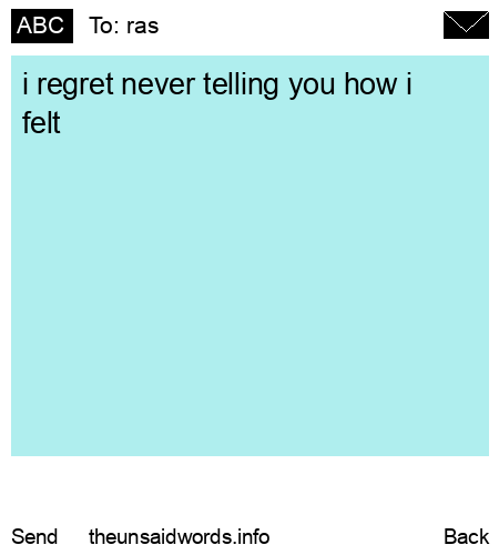 unsent message to ras