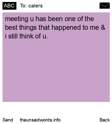unsent message to calers
