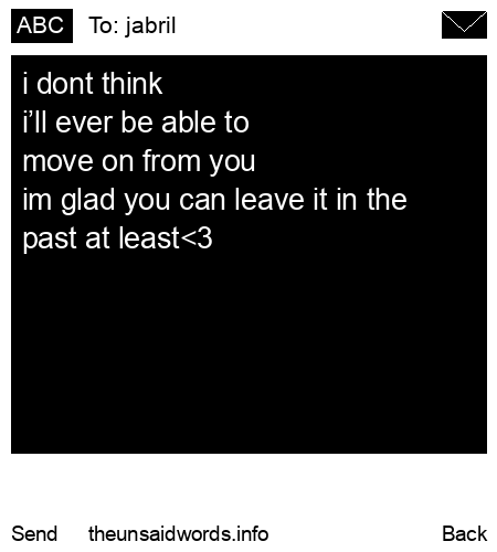 unsent message to jabril