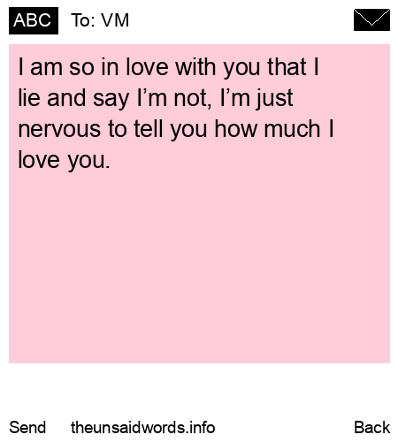 unsent message to VM