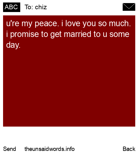 unsent message to chiz