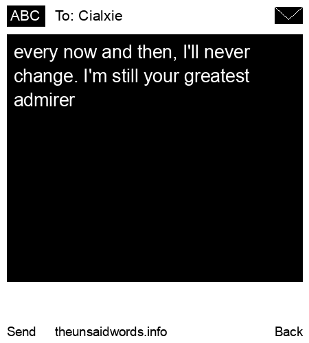 unsent message to Cialxie