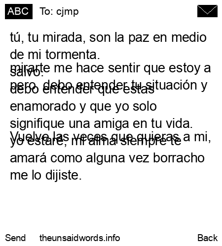 unsent message to cjmp