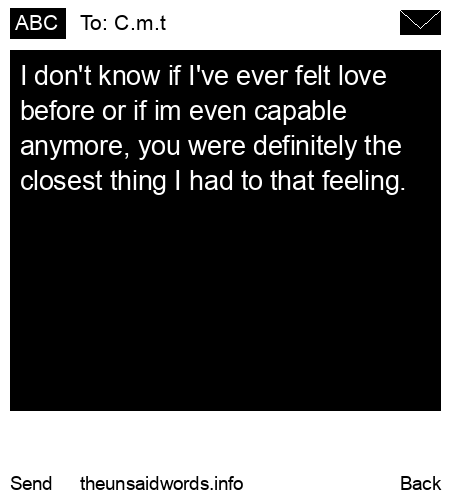 unsent message to C.m.t