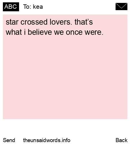 unsent message to kea