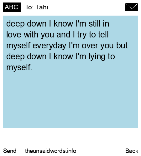 unsent message to Tahi