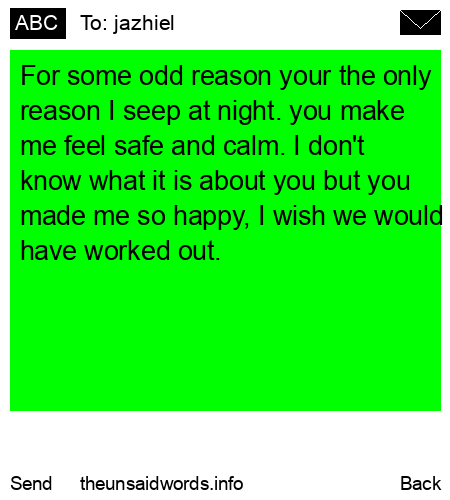unsent message to jazhiel