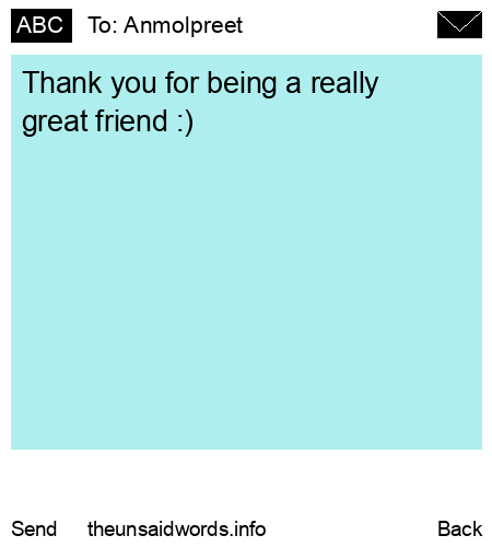 unsent message to Anmolpreet 