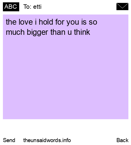 unsent message to etti