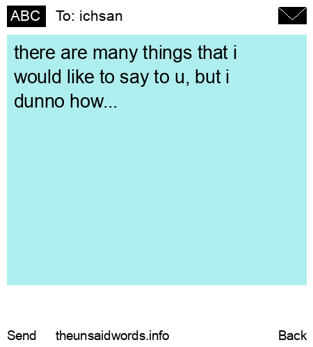 unsent message to ichsan
