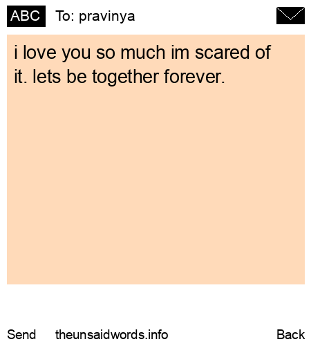 unsent message to pravinya