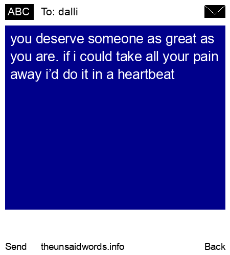 unsent message to dalli