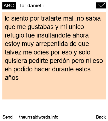 unsent message to daniel.i