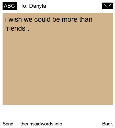 unsent message to Danyla 