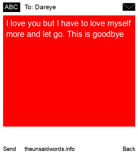 unsent message to Dareye 