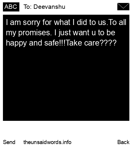 unsent message to Deevanshu