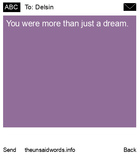 unsent message to Delsin