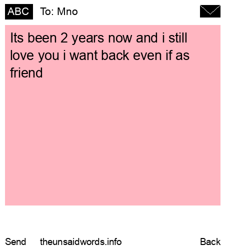 unsent message to Mno