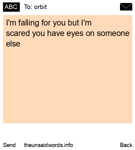 unsent message to orbit